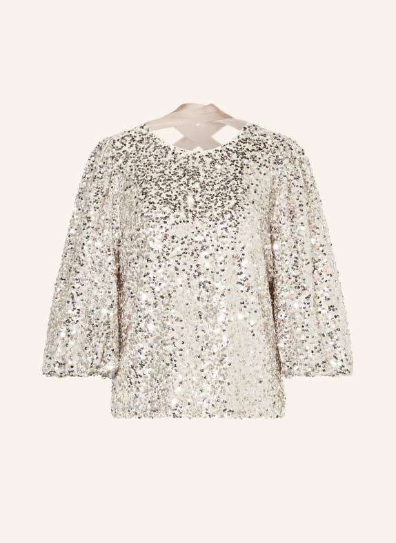 NEO NOIR Shirt blouse LORRAINE with sequins GOLD