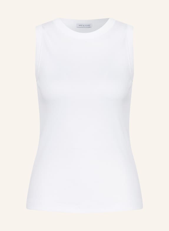 MRS & HUGS Top WHITE