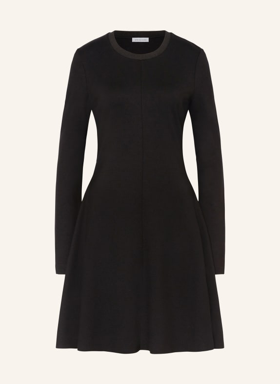 MRS & HUGS Jerseykleid SCHWARZ