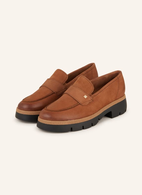 paul green Loafers BROWN
