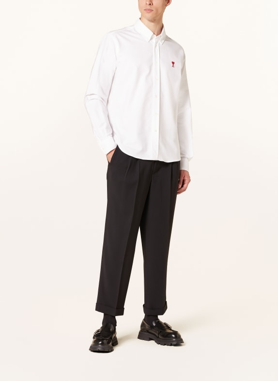 AMI PARIS Oxford shirt extra slim fit WHITE
