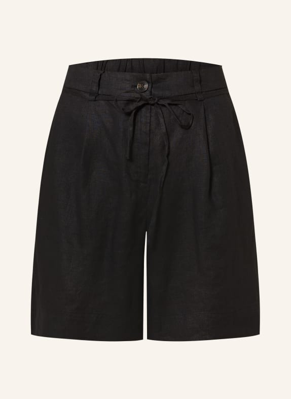 OPUS Leinenshorts MARILLA 900 BLACK