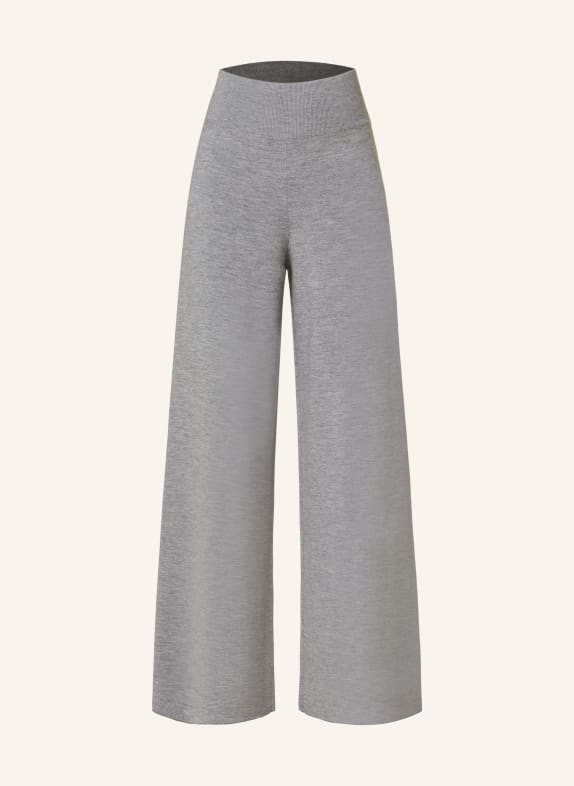IRIS von ARNIM Knit trousers MAUI in cashmere GRAY
