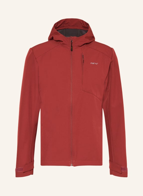 me°ru' Softshell-Jacke TOULOUSE DUNKELROT