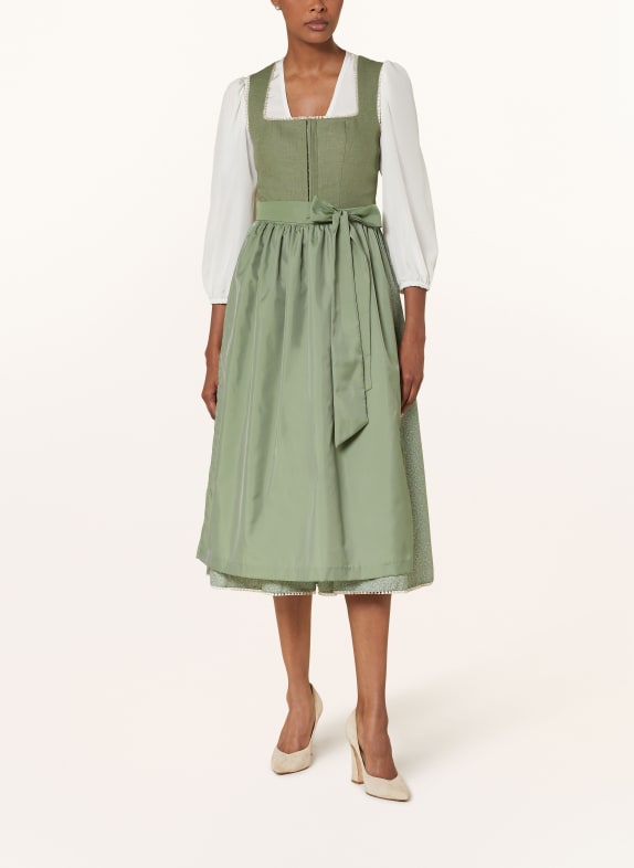 KINGA MATHE Dirndl CONNY en lin OLIVE