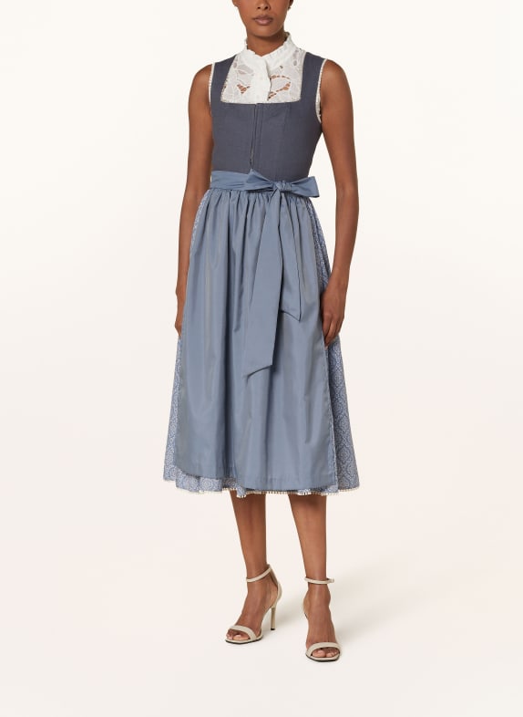 KINGA MATHE Dirndl CONNY en lin BLEU