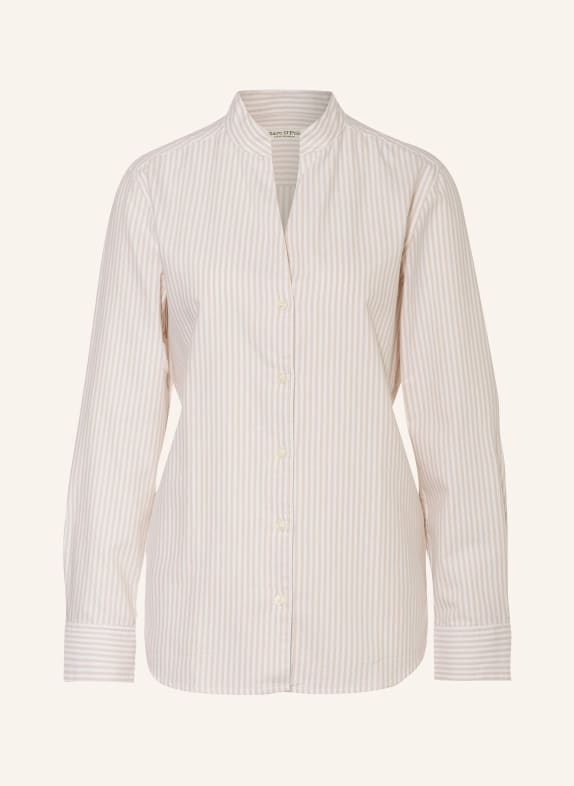 Marc O'Polo Blouse BEIGE/ WHITE