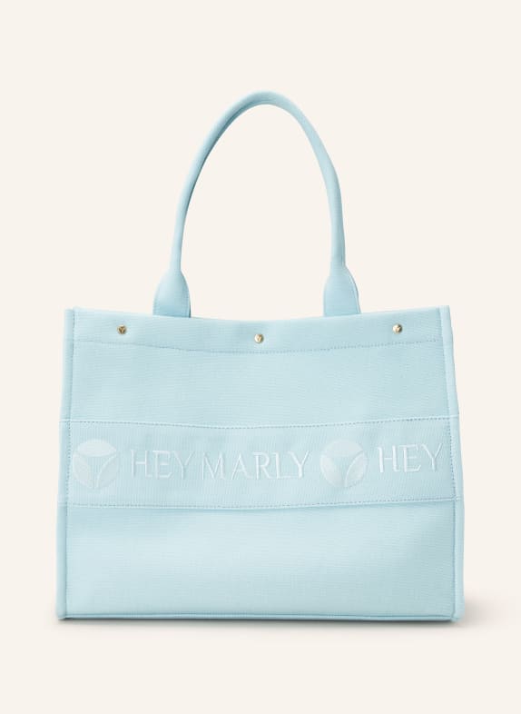 HEY MARLY Torba shopper SIGNATURE JASNONIEBIESKI