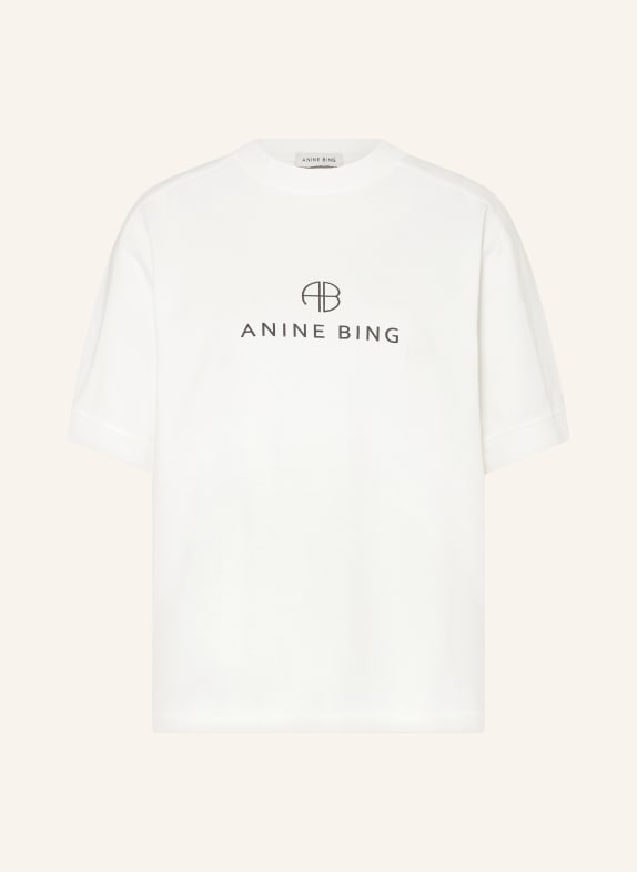 ANINE BING T-shirt JAYLIN BIAŁY