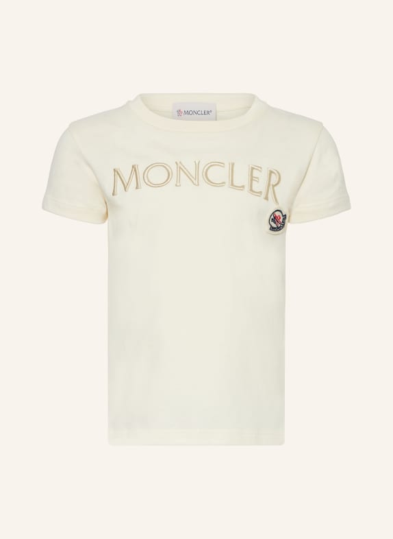 MONCLER enfant T-shirt KREMOWY