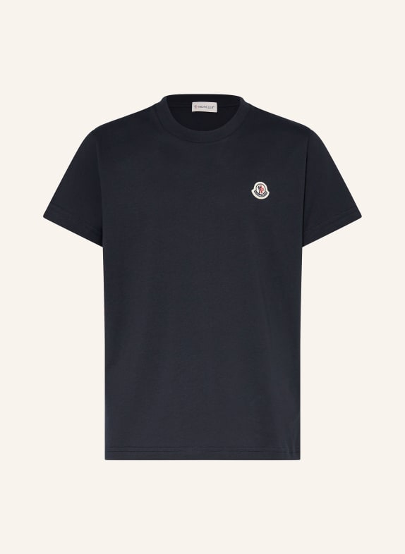 MONCLER enfant T-shirt GRANATOWY