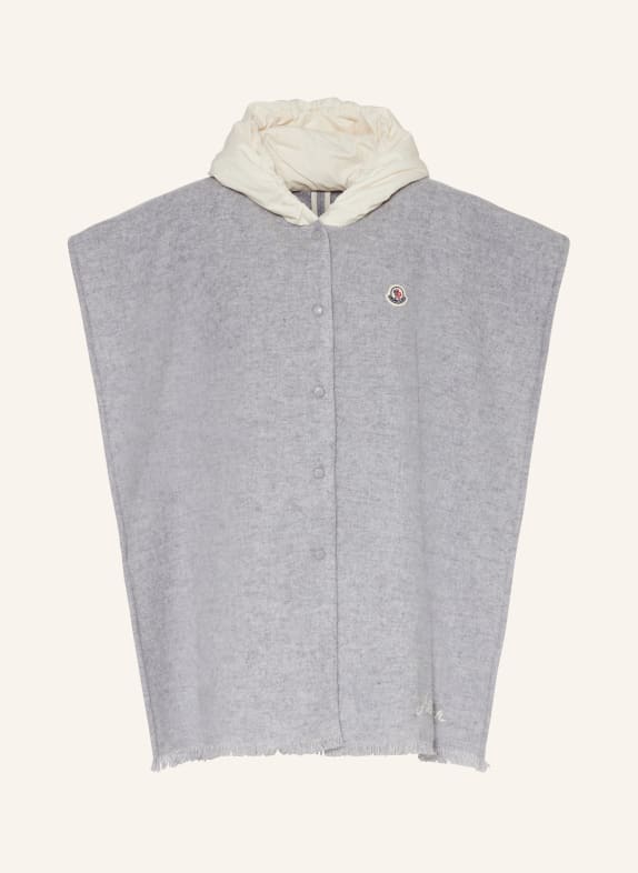 MONCLER enfant Cape HELLGRAU/ ECRU