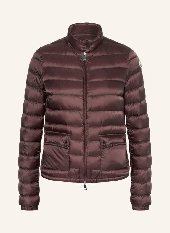 MONCLER Kurtka puchowa LANS CIEMNOCZERWONY