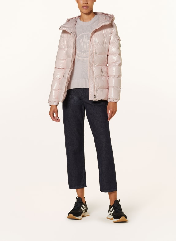 MONCLER Down jacket BARANTE LIGHT PINK