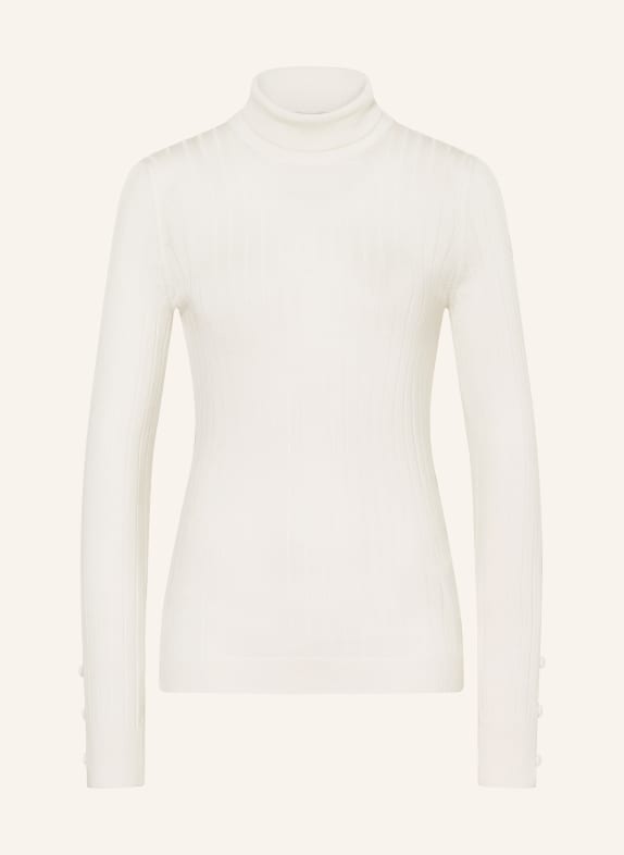 MONCLER Rollkragenpullover WEISS