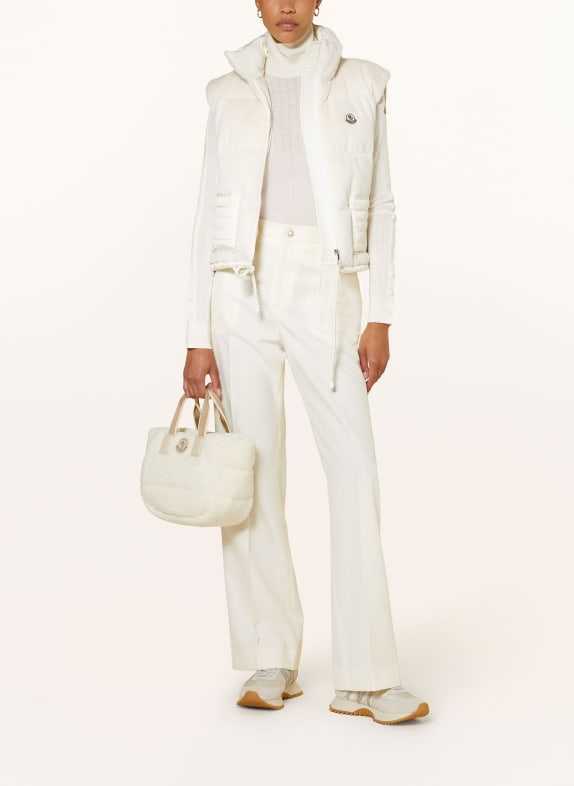 MONCLER Marlenehose ECRU