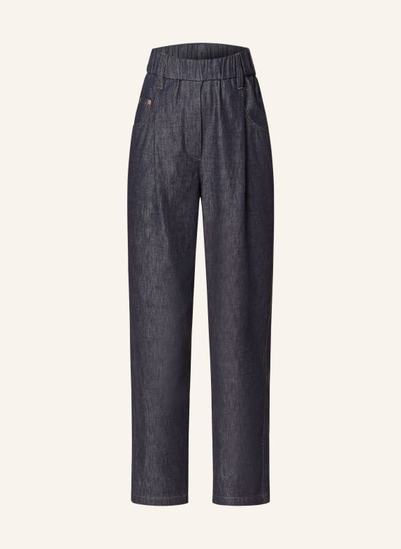 BRUNELLO CUCINELLI Kalhoty v džínovém stylu C001 BLU