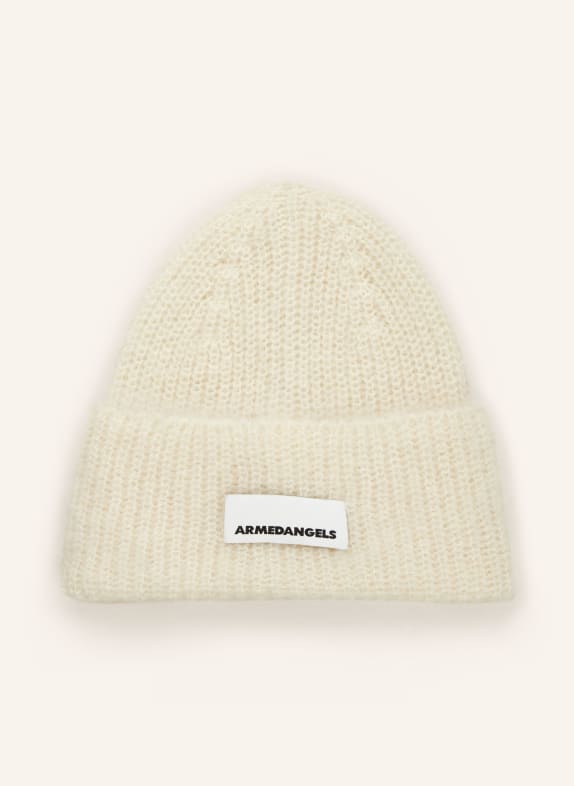ARMEDANGELS Beanie SNOWAA with mohair ECRU