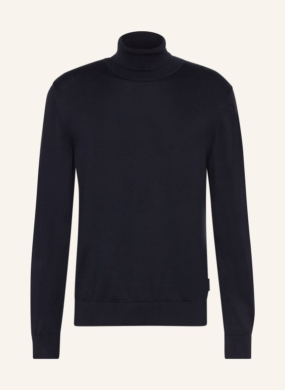 ARMEDANGELS Rollkragenpullover GAARDO DUNKELBLAU