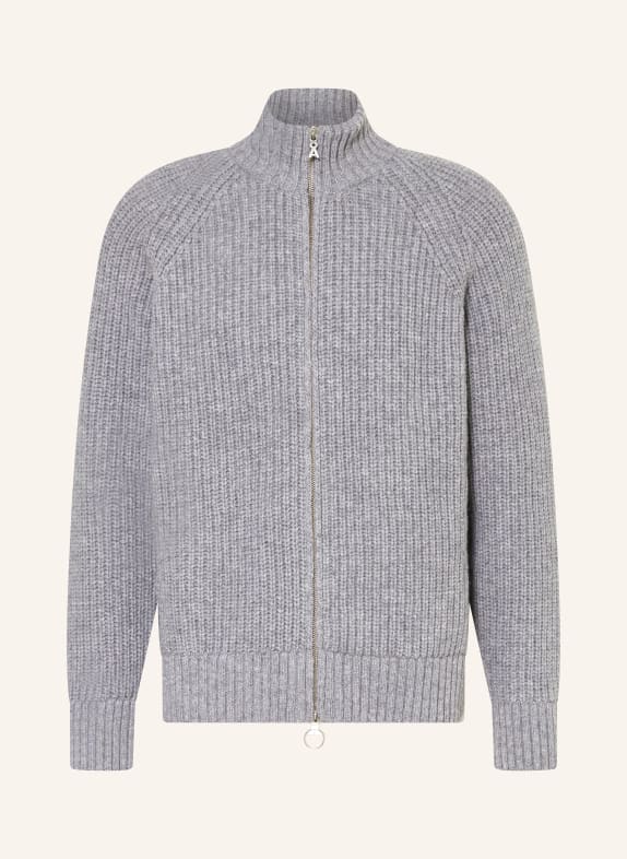 ARMEDANGELS Strickjacke ALJOSCHAA GRAU