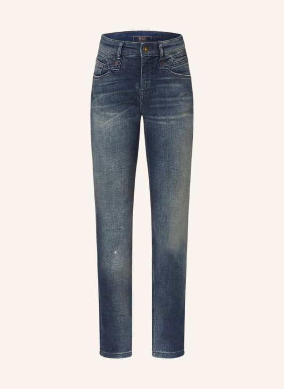MAC Jeans RICH SLIM TURN UP GLAM mit Schmucksteinen D603 fancy moon wash