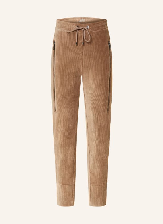 MAC Cordhose FUTURE im Jogging-Stil CAMEL