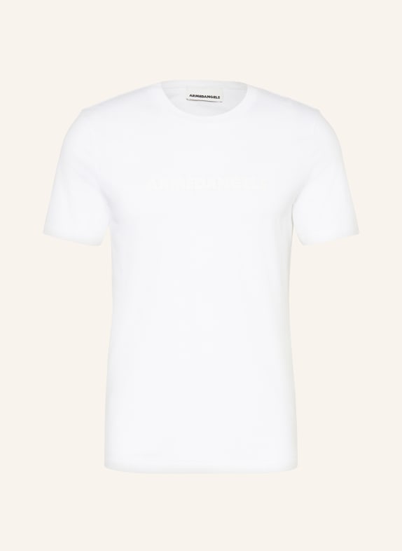 ARMEDANGELS T-shirt JAAMES BIAŁY