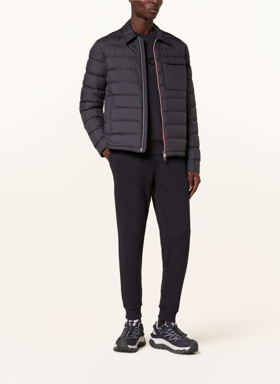 MONCLER Kurtka puchowa FAZZON GRANATOWY