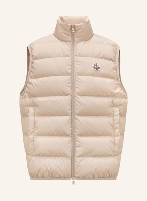 MONCLER Daunenweste 20L SAND