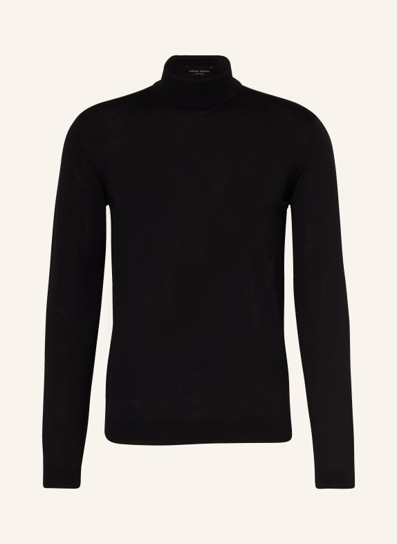 roberto collina Turtleneck sweater BLACK