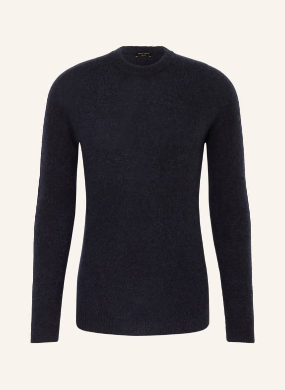 roberto collina Sweater with cashmere DARK BLUE