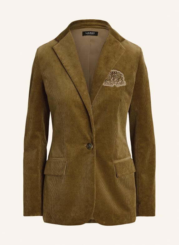 LAUREN RALPH LAUREN Cordblazer BRAUN