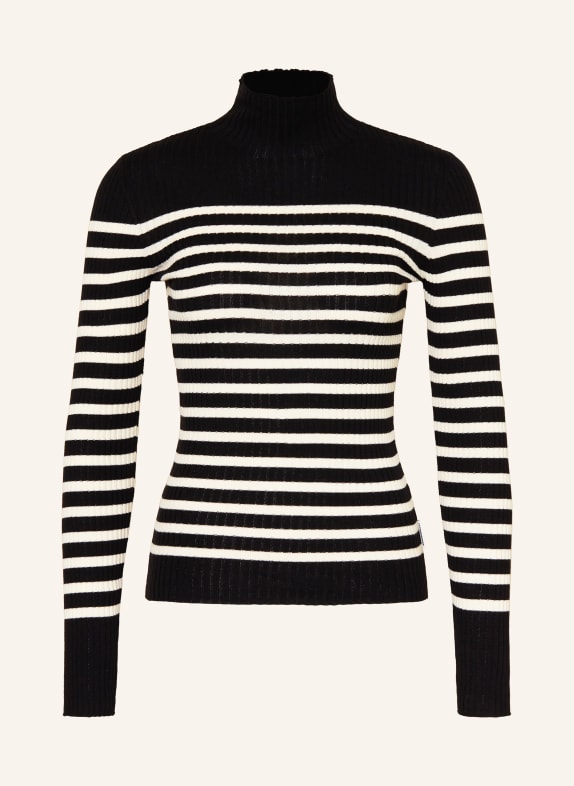 ARMEDANGELS Pullover ALAANIA SCHWARZ/ ECRU
