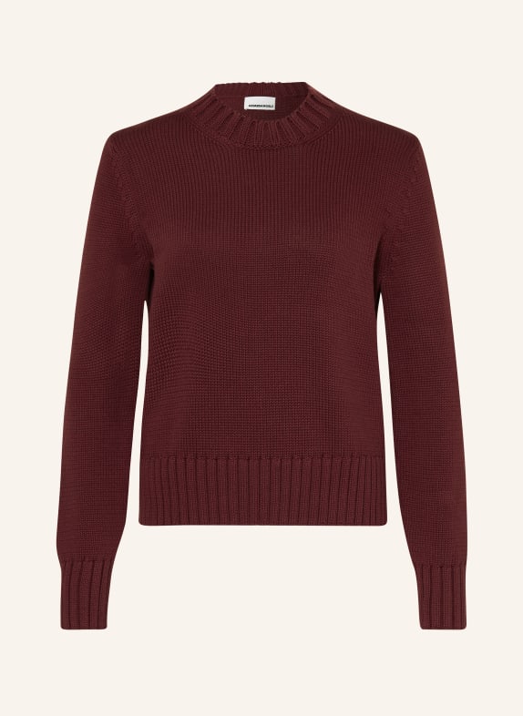 ARMEDANGELS Pullover AMALIAAS DUNKELROT