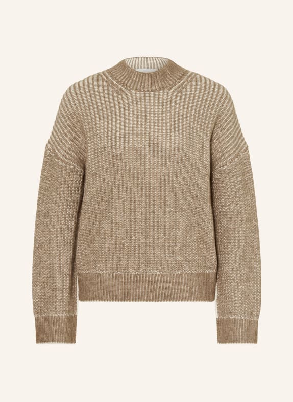ARMEDANGELS Pullover SADNAA TAUPE/ ECRU