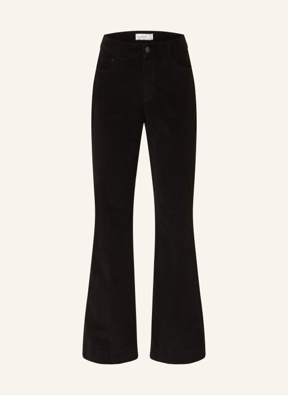 summum woman Cordhose SCHWARZ
