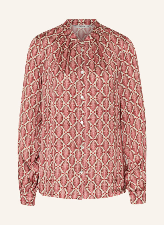 summum woman Satin blouse RED/ BEIGE