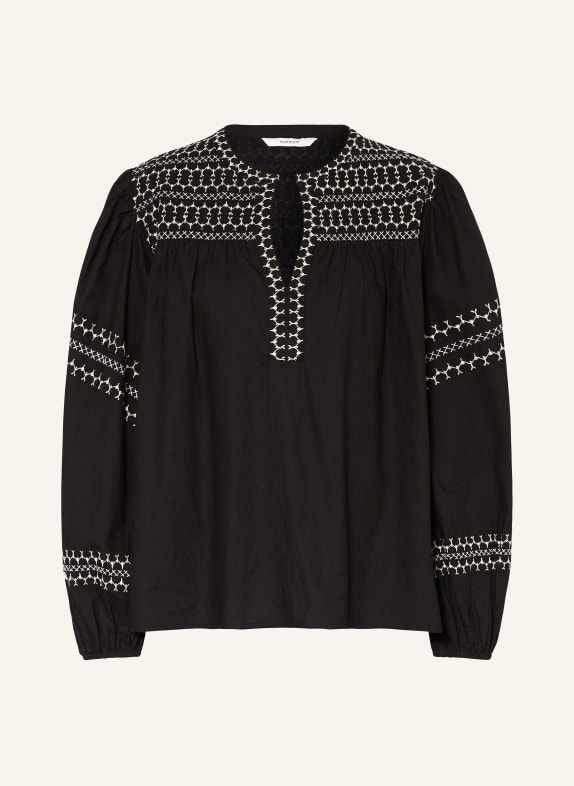 summum woman Blusenshirt SCHWARZ/ WEISS