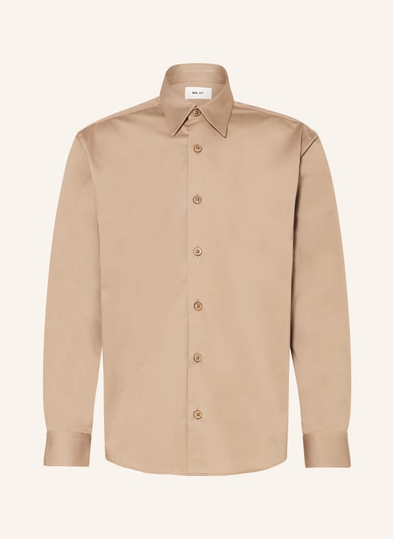 NN.07 Hemd QUINSY Comfort Fit BEIGE