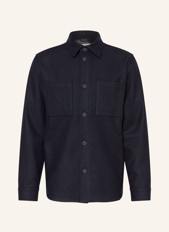 NN.07 Wolljacke CARTER DUNKELBLAU