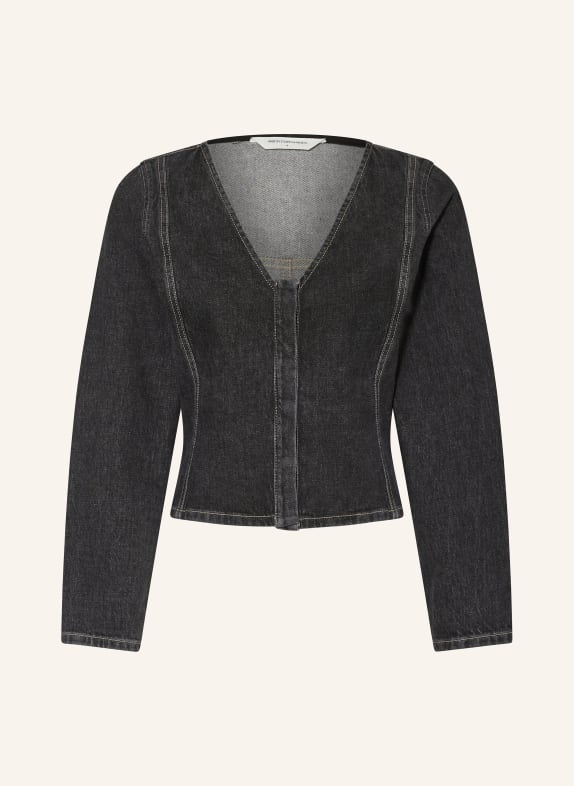 MSCH COPENHAGEN Jeansbluse MSCHREJA ENA DUNKELGRAU