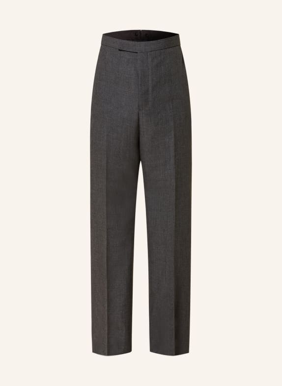 THOM BROWNE. Trousers regular fit DARK GRAY