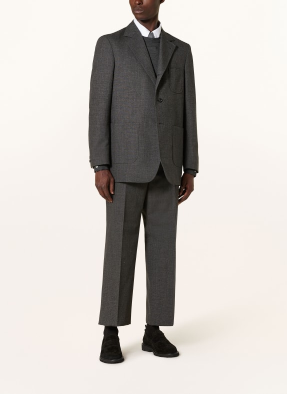 THOM BROWNE. Broek Regular Fit DONKERGRIJS