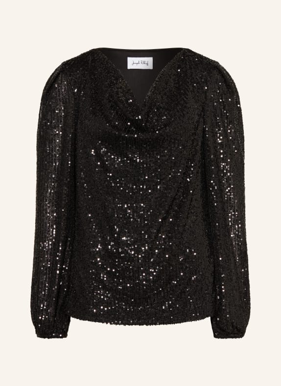 Joseph Ribkoff Blusenshirt mit Pailletten SCHWARZ
