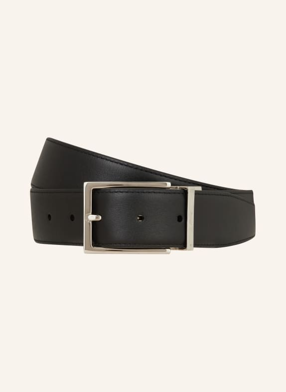 Brioni Leather belt BLACK