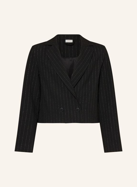 s.Oliver RED Blazer SCHWARZ/ SILBER