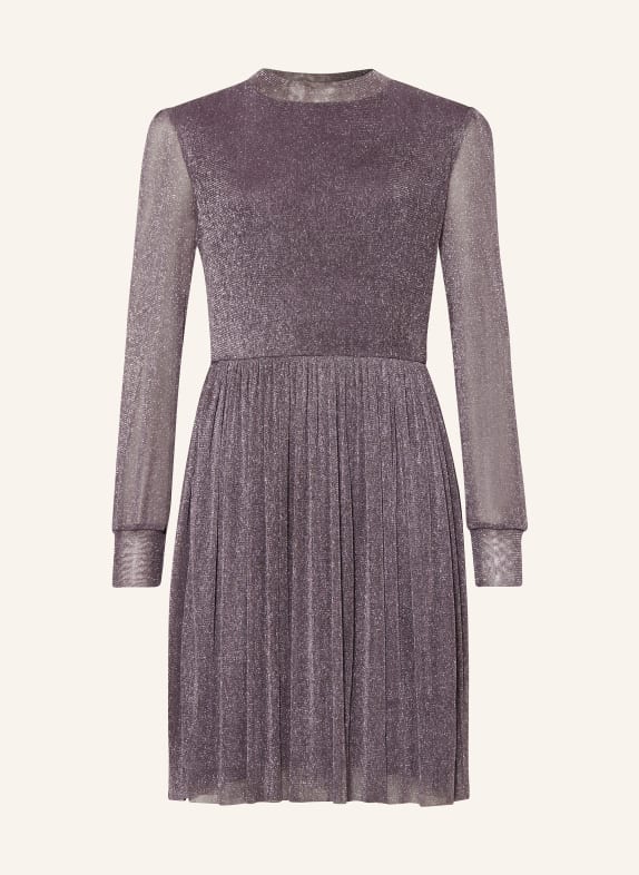 s.Oliver RED Kleid mit Glanzgarn LILA