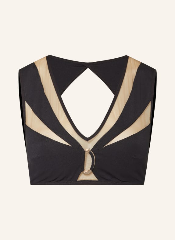 SARDA Bustier AVIT SCHWARZ/ NUDE