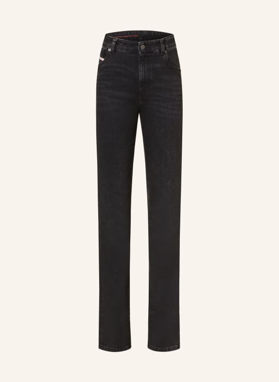 DIESEL Jeansy straight D-ESCRIPTION 02 BLACK/DENIM