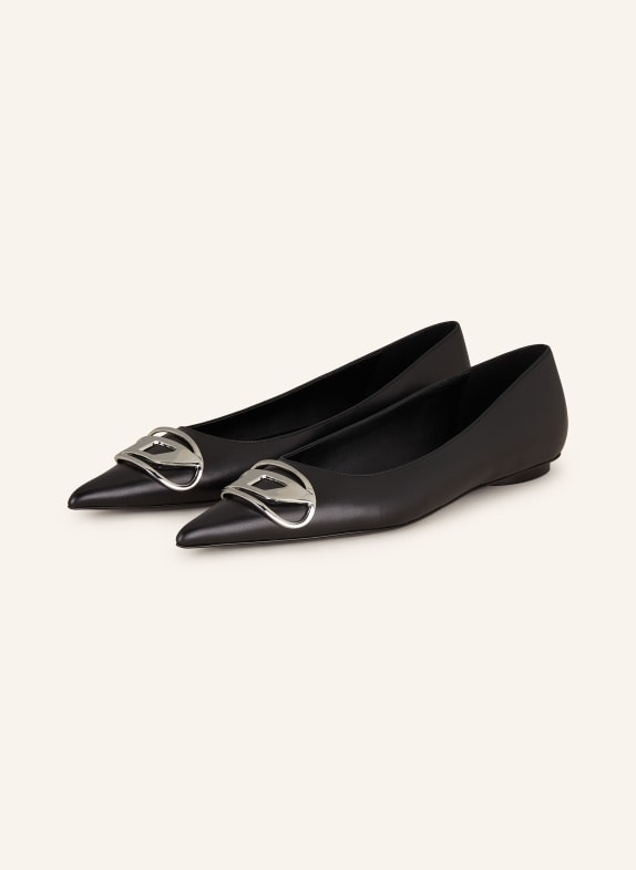 DIESEL Ballet flats D-VENUS BLACK